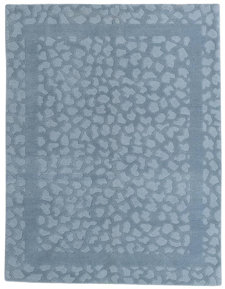 Detail image of 5' 8 x 8' Hand Knotted Nepal Wool Rug
