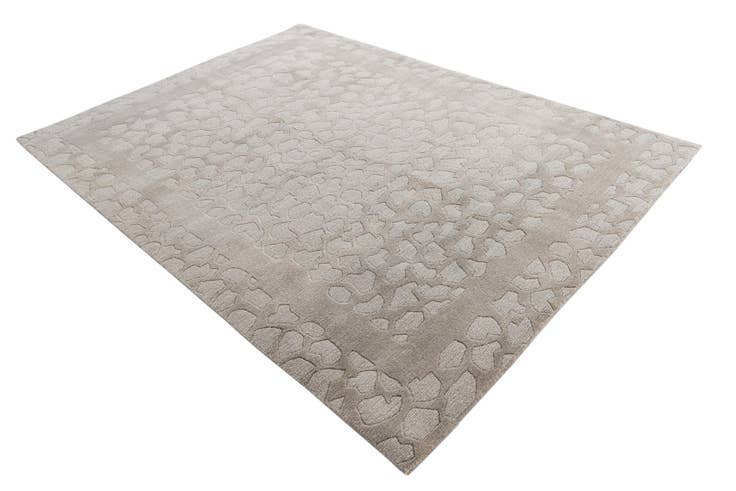 Detail image of 5' 8 x 7' 9 Hand Knotted Nepal Wool Rug