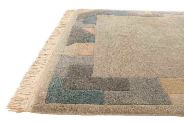 4' x 6' 3 Hand Knotted Nepal Wool Rug