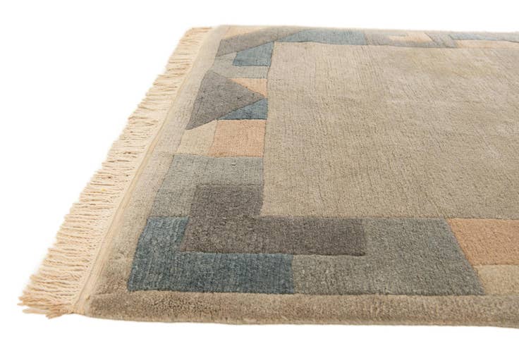 Detail image of 4' x 6' 3 Hand Knotted Nepal Wool Rug