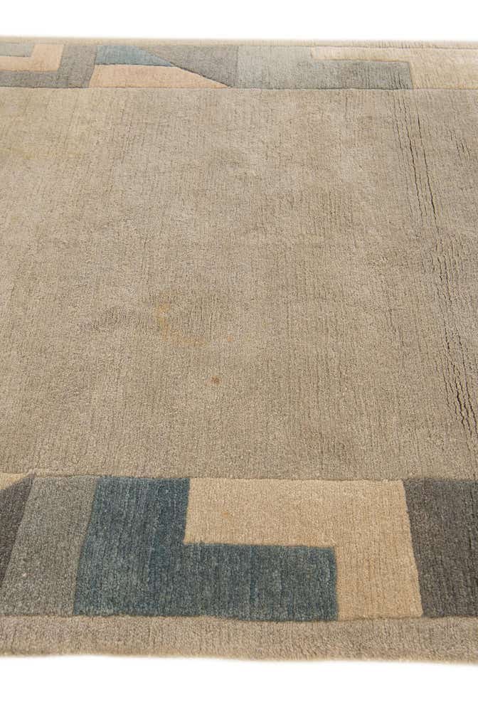 4' x 6' 3 Hand Knotted Nepal Wool Rug