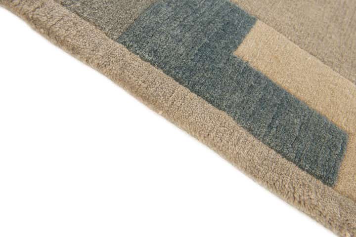 4' x 6' 3 Hand Knotted Nepal Wool Rug