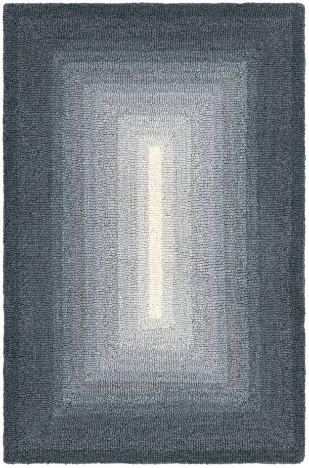 Detail image of 2' x 3' 1 Ombre Wool Rug