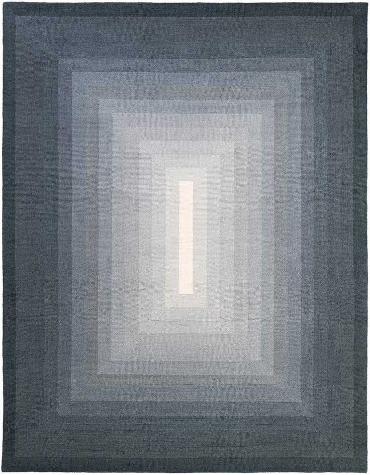 Detail image of 7' 10 x 10' Ombre Wool Rug