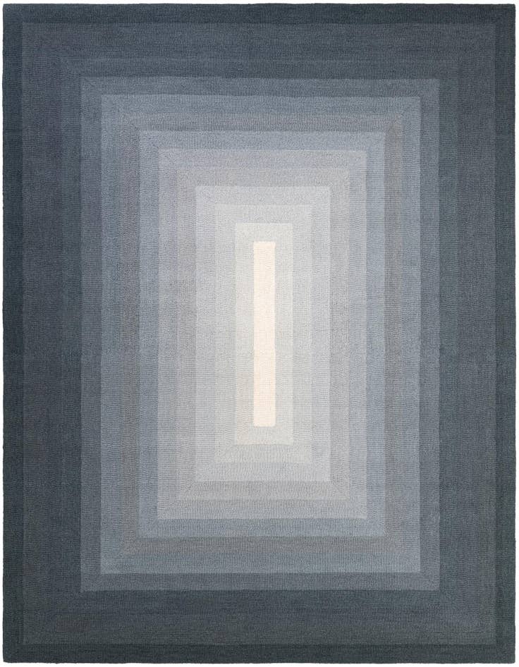 Detail image of 9' x 12' Ombre Wool Rug