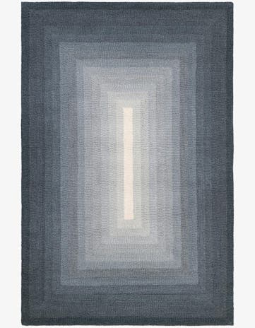 4' 1 x 6' 1 Ombre Wool Rug
