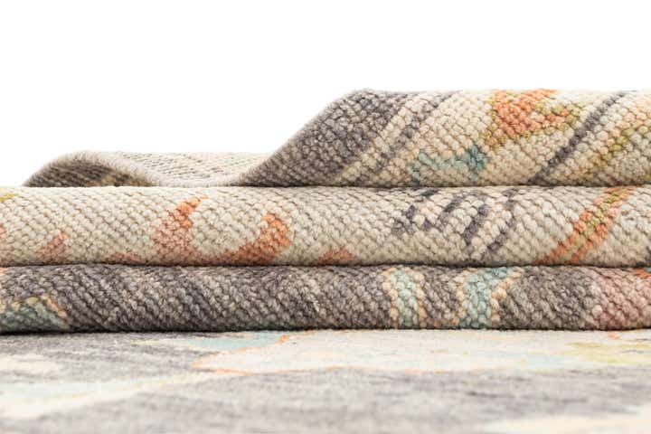 10' 1 x 13' 11 Hand Knotted Oushak Rug