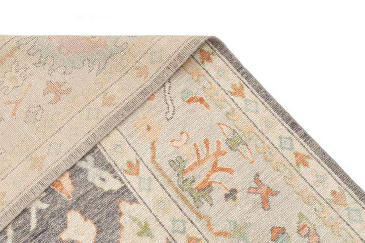 10' 1 x 13' 11 Hand Knotted Oushak Rug