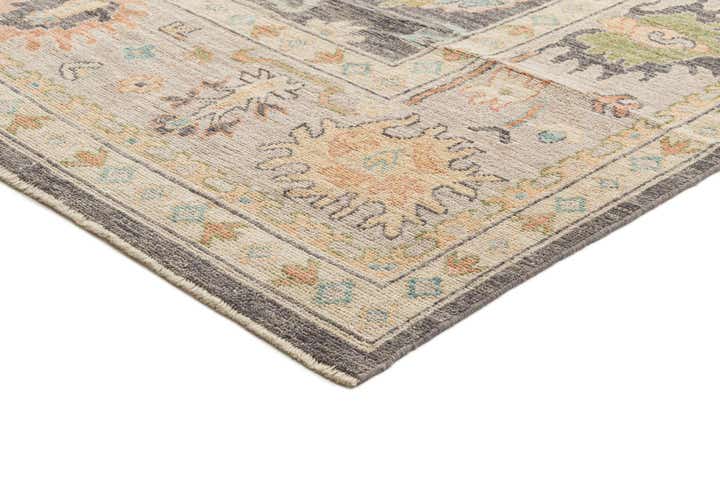 10' 1 x 13' 11 Hand Knotted Oushak Rug