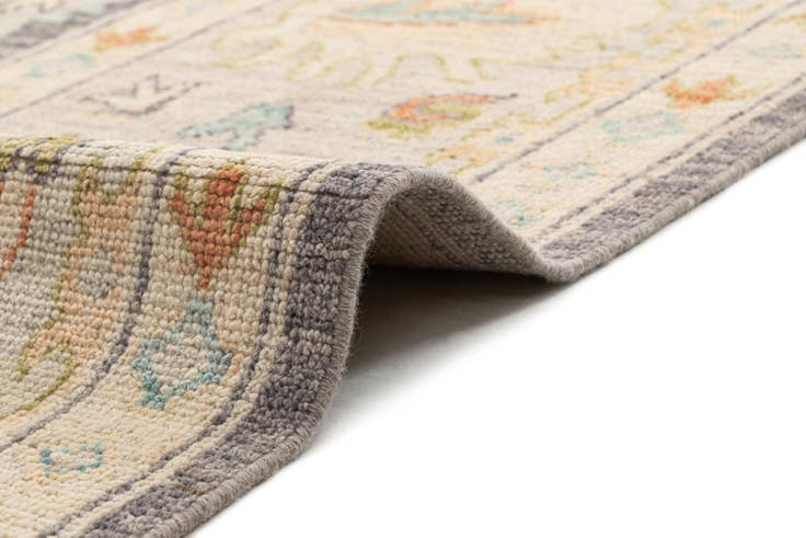 Detail image of 10' x 14' Hand Knotted Oushak Rug