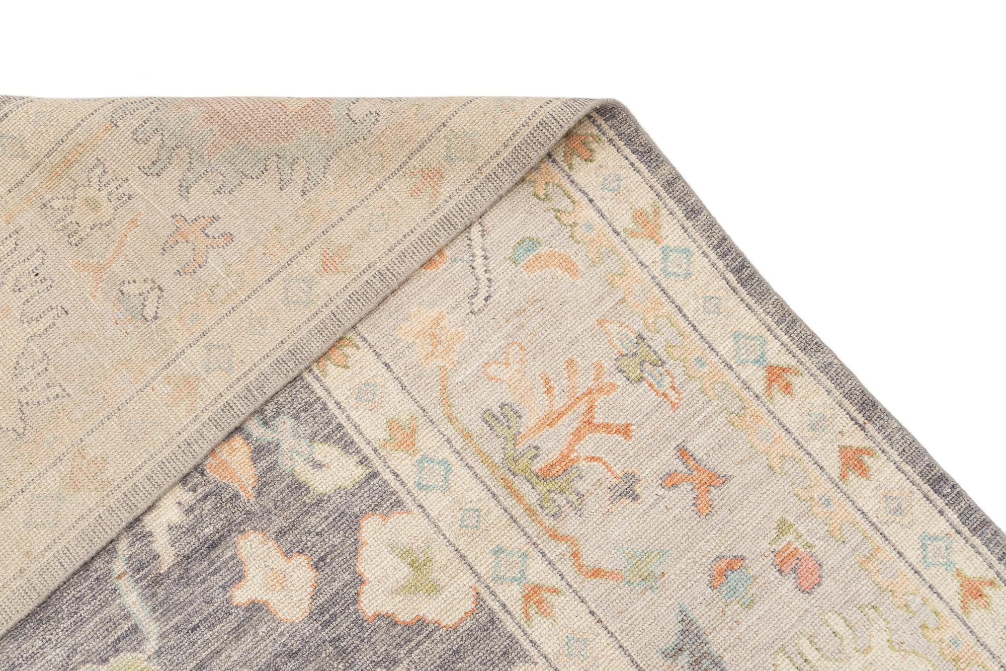 10' x 14' Hand Knotted Oushak Rug