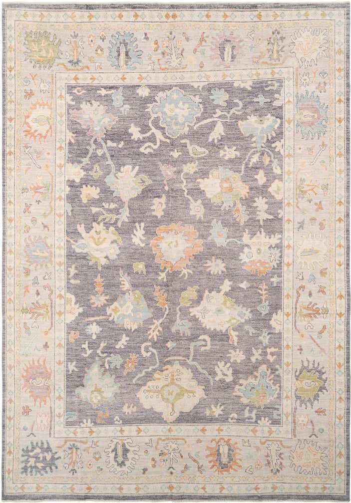 10' x 14' Hand Knotted Oushak Rug