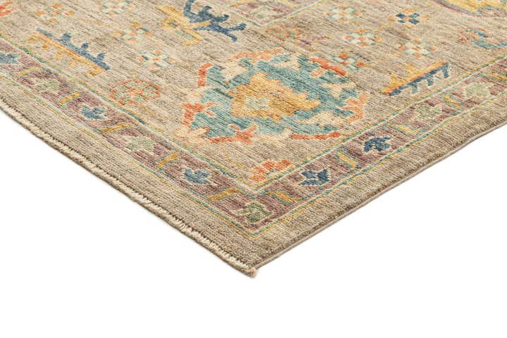8' 11 x 12' Hand Knotted Oushak Rug