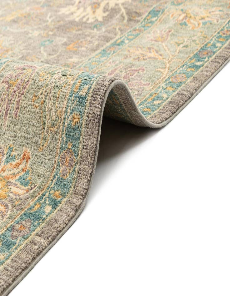 Detail image of 7' 10 x 9' 10 Hand Knotted Oushak Rug