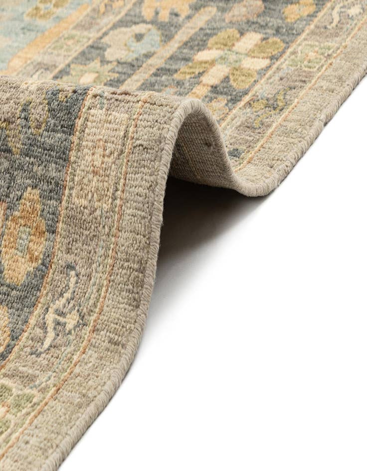 Detail image of 8' x 9' 11  Hand Knotted Oushak Rug