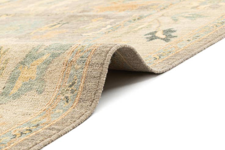 Detail image of 8' 1 x 10' 4 Hand Knotted Oushak Rug