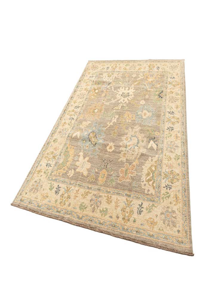 7' 11 x 10' Hand Knotted Oushak Rug
