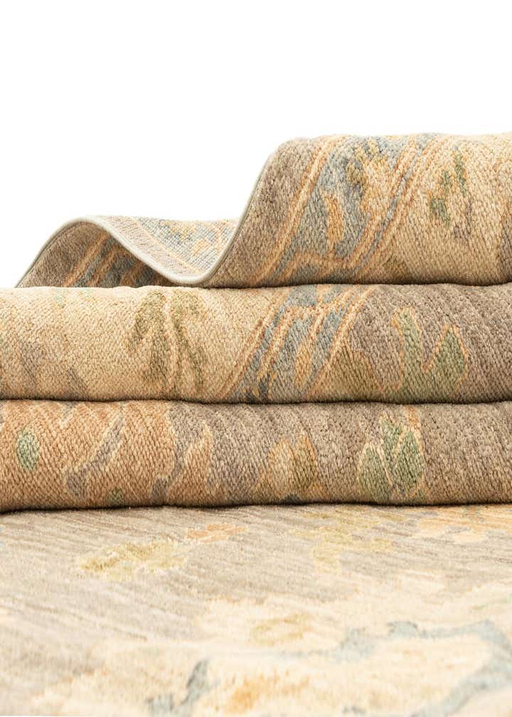 7' 11 x 10' Hand Knotted Oushak Rug