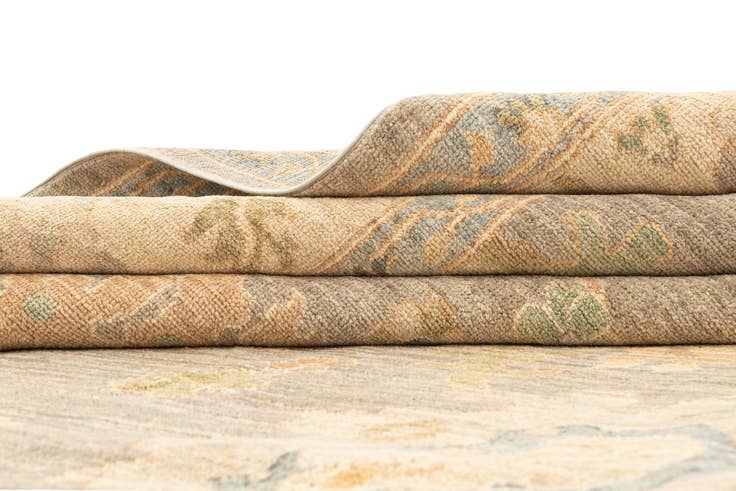 Detail image of 7' 11 x 10' Hand Knotted Oushak Rug