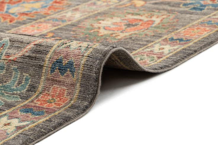 Detail image of 8' 11 x 12' 1 Hand Knotted Oushak Rug