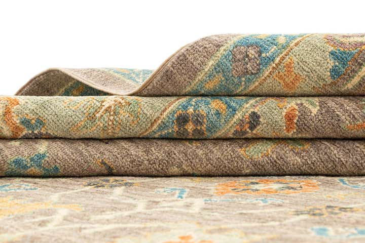 8' 1 x 9' 10 Hand Knotted Oushak Rug