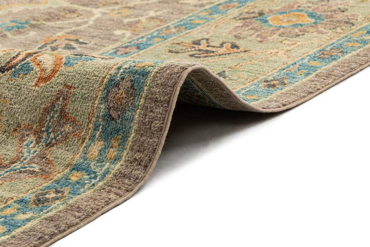 Detail image of 8' 1 x 9' 10 Hand Knotted Oushak Rug