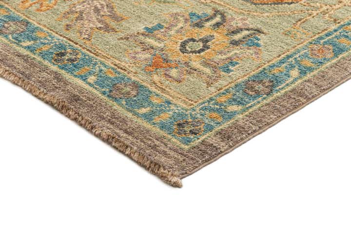8' 1 x 9' 10 Hand Knotted Oushak Rug