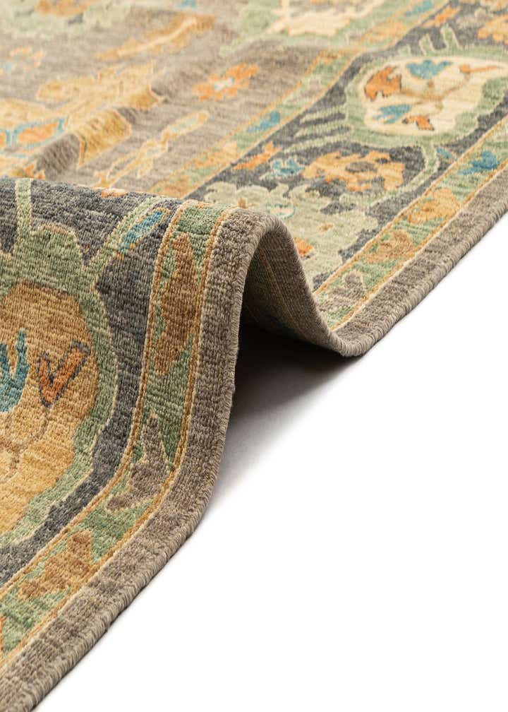 8' 2 x 9' 11 Hand Knotted Oushak Rug