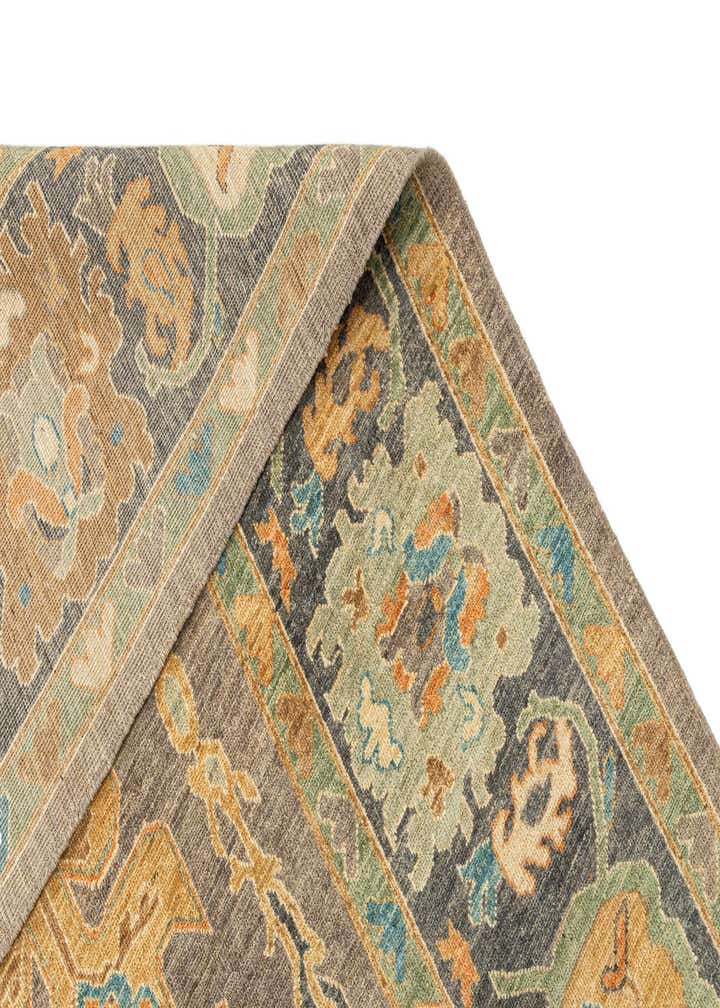 8' 2 x 9' 11 Hand Knotted Oushak Rug
