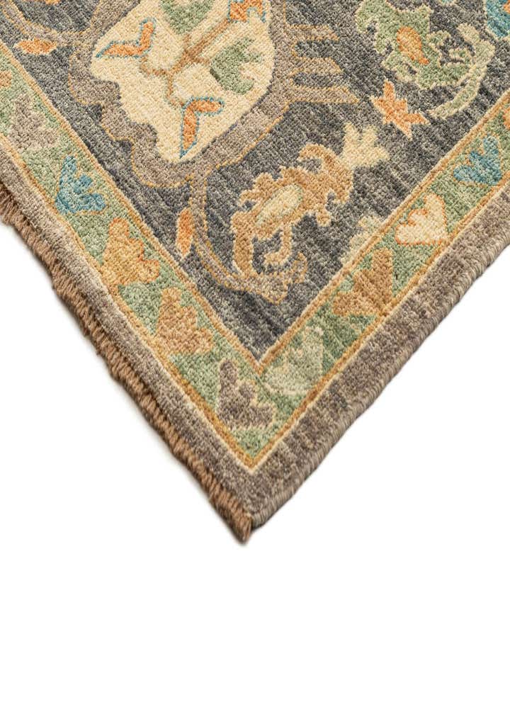 8' 2 x 9' 11 Hand Knotted Oushak Rug