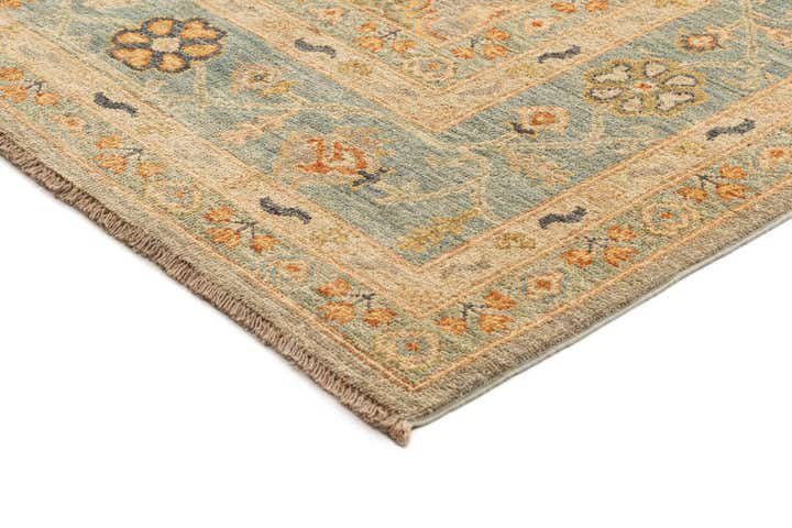 8' 4 x 9' 8 Hand Knotted Oushak Rug