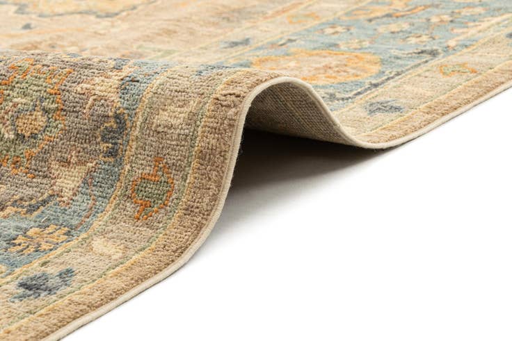 Detail image of 7' 11 x 9' 5 Hand Knotted Oushak Rug