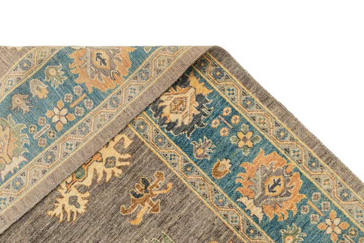 7' 11 x 9' 11 Hand Knotted Oushak Rug