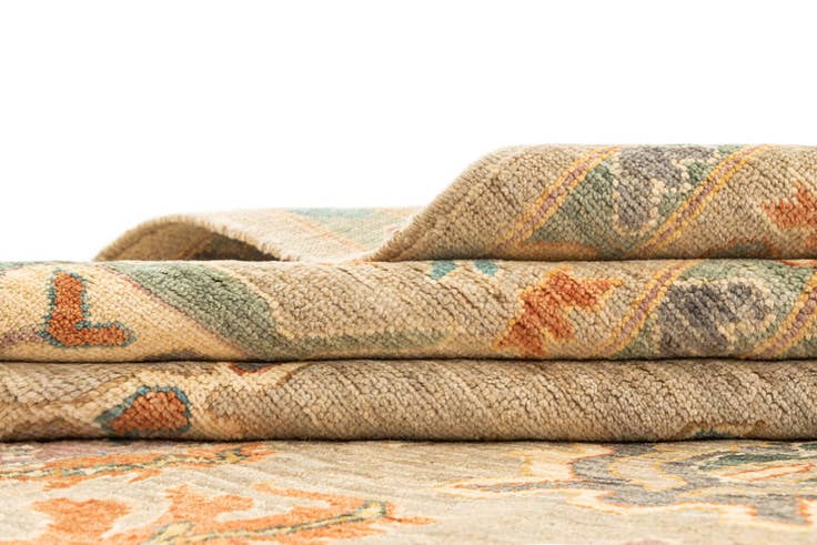 Detail image of 8' x 9' 10 Hand Knotted Oushak Rug