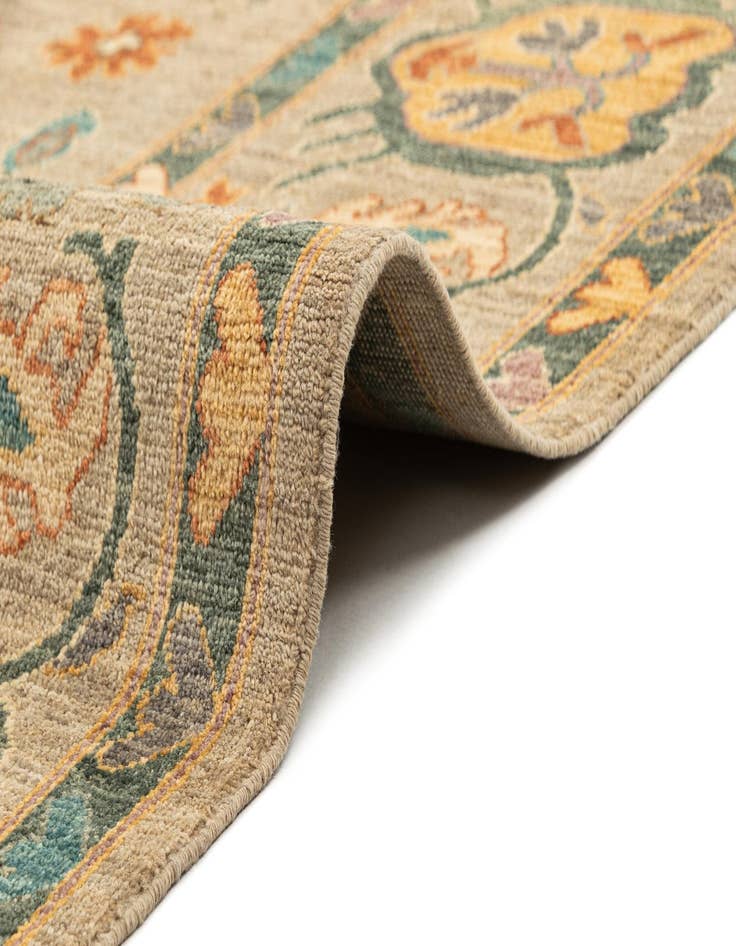 Detail image of 8' x 9' 10  Hand Knotted Oushak Rug