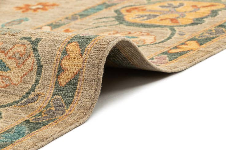 Detail image of 8' x 9' 10 Hand Knotted Oushak Rug