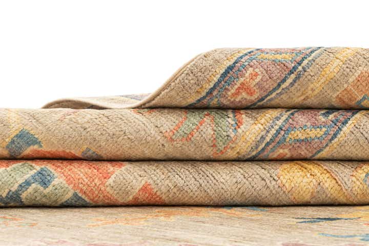 8' 2 x 9' 11 Hand Knotted Oushak Rug