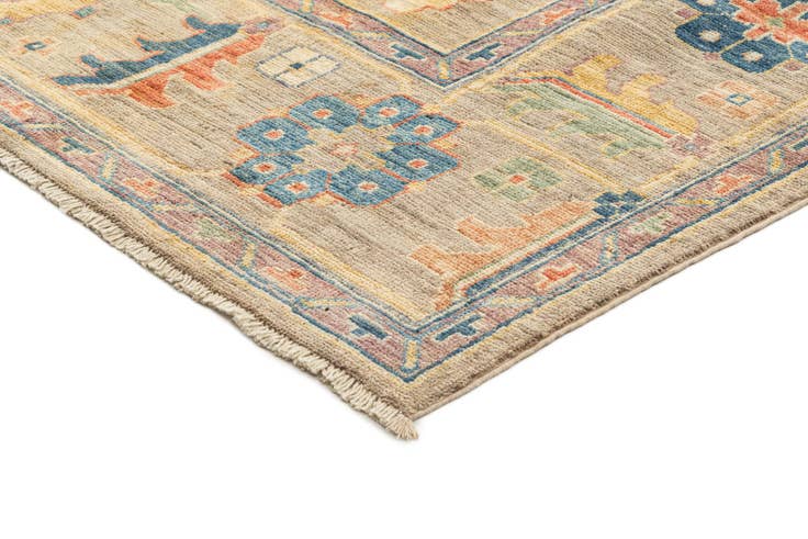 Detail image of 8' 2 x 9' 11 Hand Knotted Oushak Rug