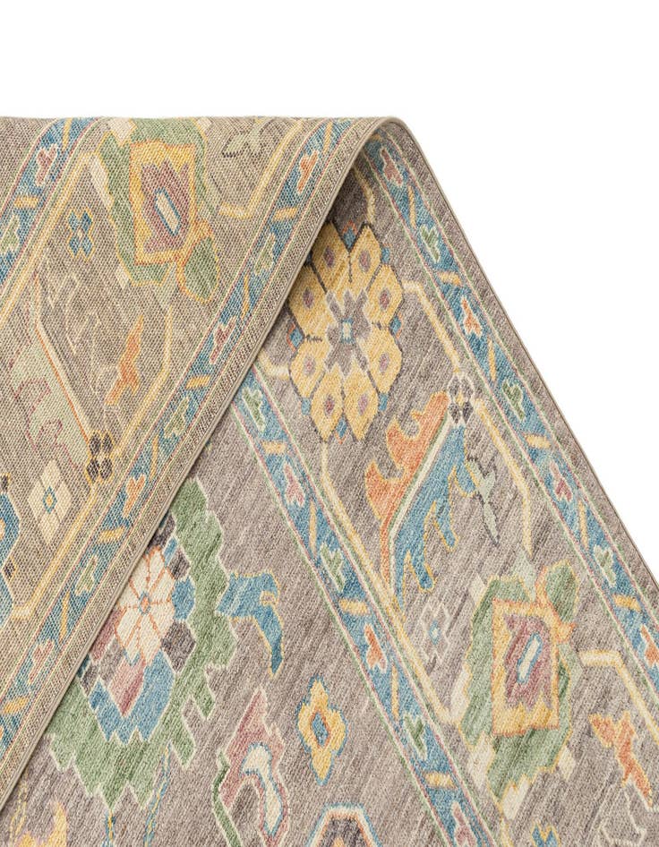 Detail image of 8' x 9' 7  Hand Knotted Oushak Rug