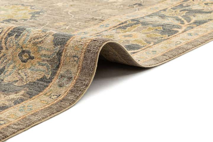 8' 1 x 10' Hand Knotted Oushak Rug