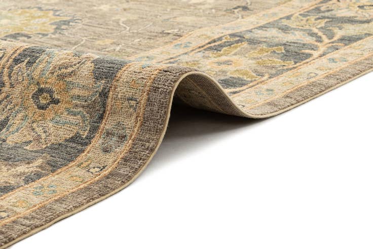 Detail image of 8' 1 x 10' Hand Knotted Oushak Rug