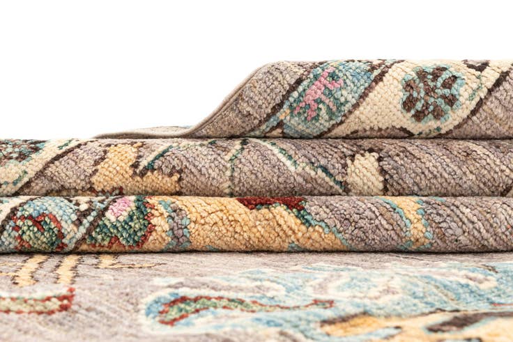 Detail image of 10' 2 x 13' 8 Hand Knotted Oushak Rug