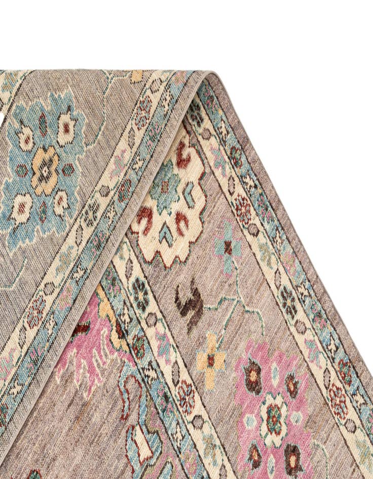 Detail image of 10' 2 x 13' 8  Hand Knotted Oushak Rug