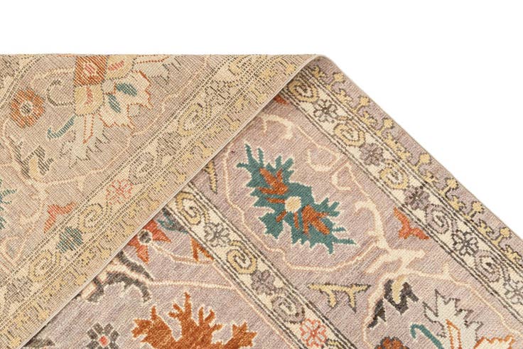 Detail image of 9' 1 x 12' Hand Knotted Oushak Rug