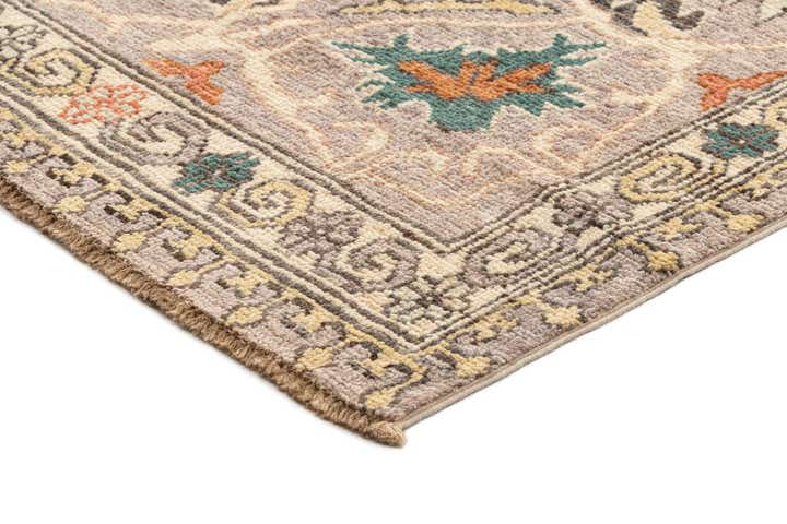 9' 1 x 12' Hand Knotted Oushak Rug