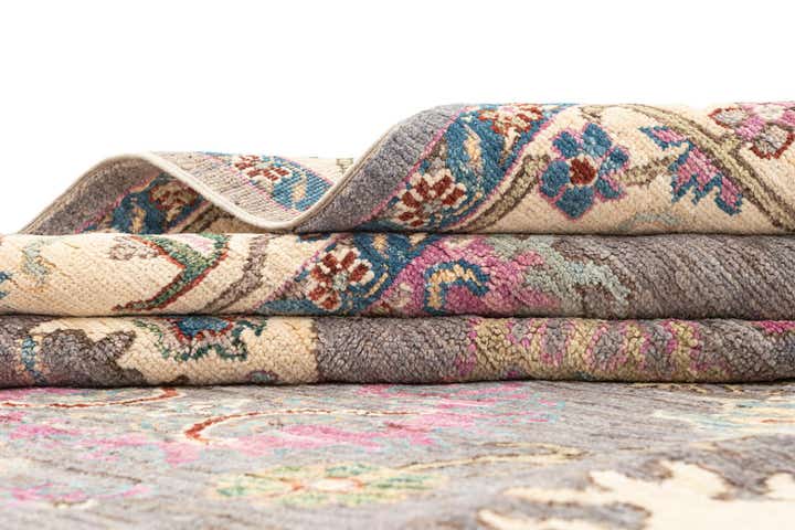 8' x 10' Hand Knotted Oushak Rug