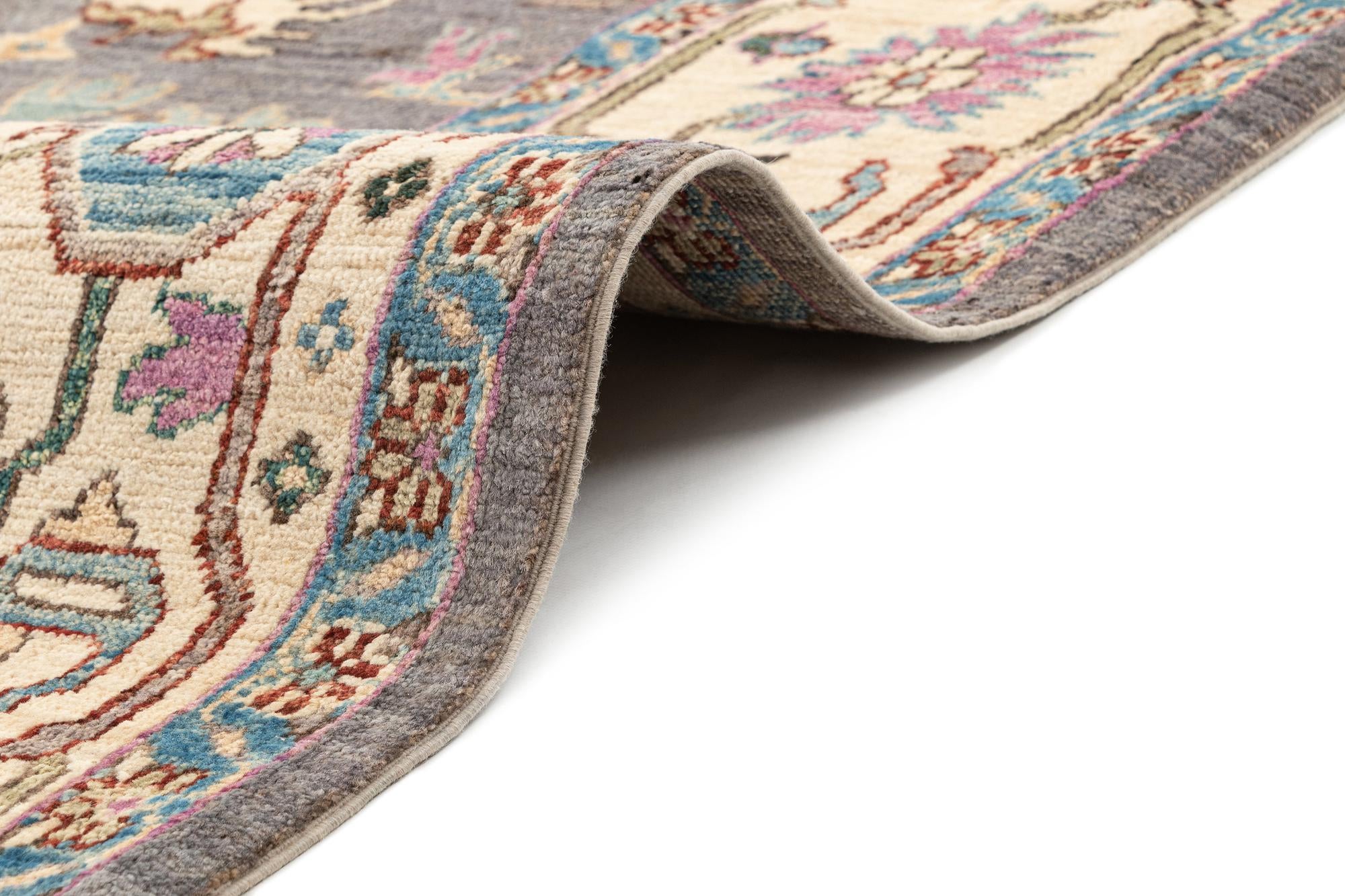 8' x 10' Hand Knotted Oushak Rug