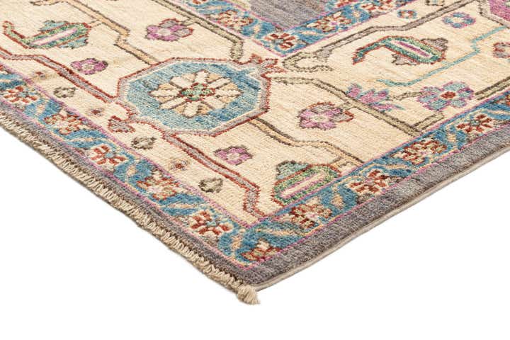 8' x 10' Hand Knotted Oushak Rug