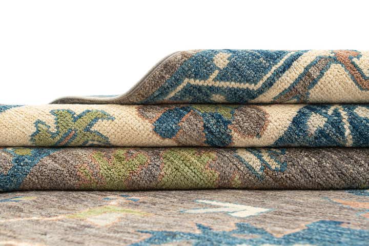 8' 2 x 9' 11 Hand Knotted Oushak Rug