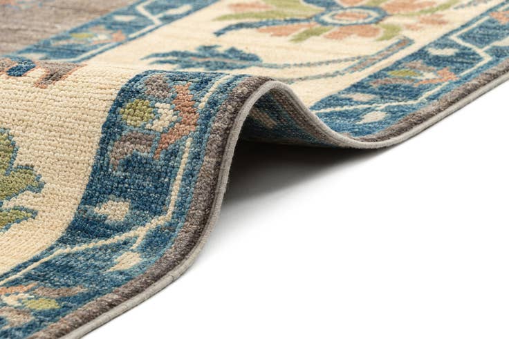 Detail image of 8' 2 x 9' 11 Hand Knotted Oushak Rug